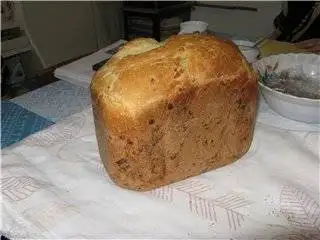 Moulinex. Белый хлеб с луком