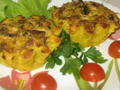 Картофельные корзиночки с аппетитной начинкой
