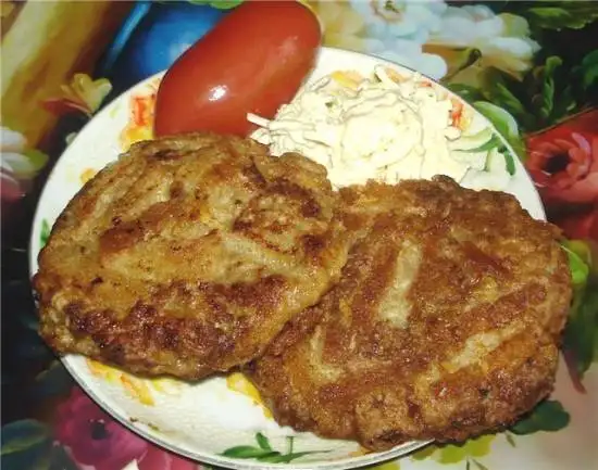 Котлеты «Медвежья лапа»