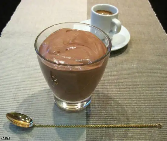 Мусс шоколадный мраморный