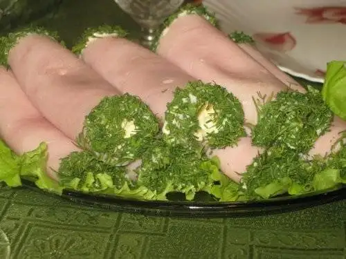 Закуска «Вкусные свитки»