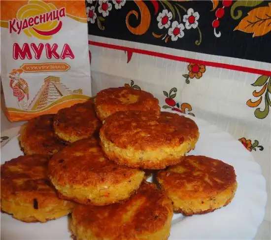 Арепы венесуэльские (острые кукурузные лепёшки) на российский лад