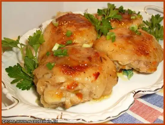 Курица - бёдрышки в кисло-сладком маринаде (скороварка Brand 6050)