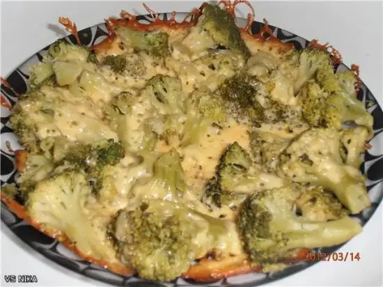 Брокколи с сыром, с хрустящей корочкой (скороварка Brand 6050)