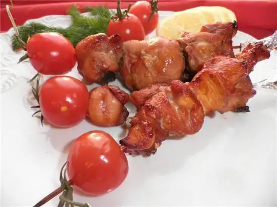 Шашлычки медовые
