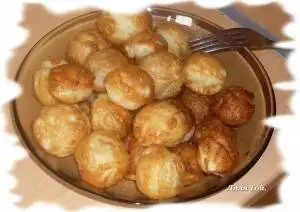 Пончики в сковороде
