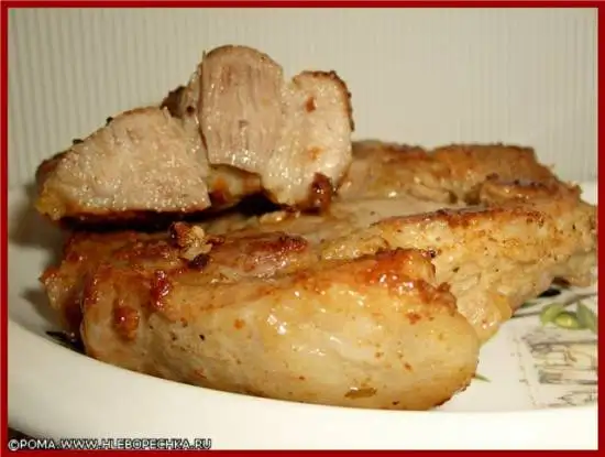 Мясо жареное (скороварка Brand 6050)
