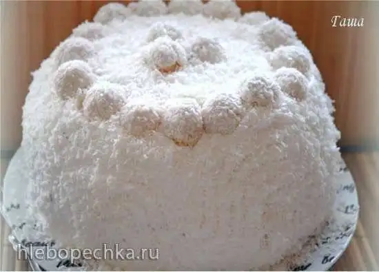 Торт Раффаэлло (духовка, мультиварка)