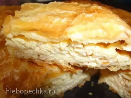 Пирог «Сырное безумство»