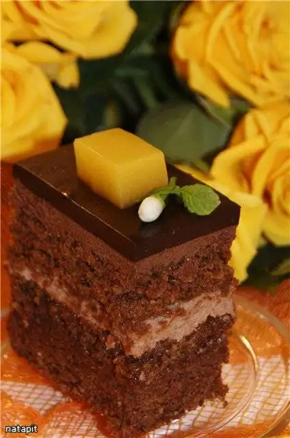 Торт «Захер Orange