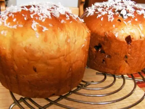 Кулич пасхальный (на основе рецепта к хлебопечке Bork)