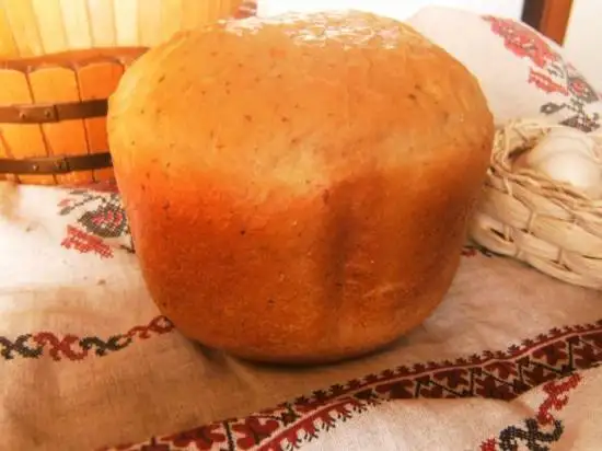 Французский хлеб с травами