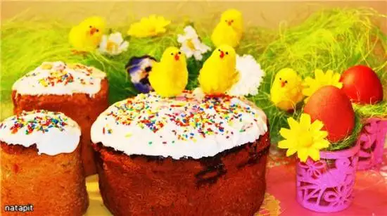 Пасхальный сдобный кулич (1)