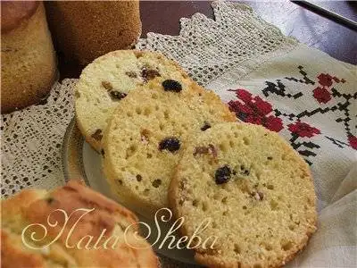 Сочный творожный кулич