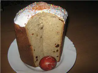 Кулич на закваске