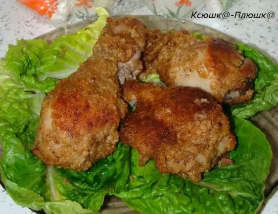 Хрустящие куриные ножки (скороварка Brand 6050)