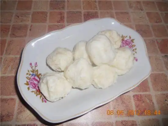 Творожные клецки