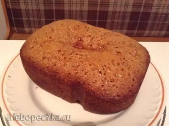 Кекс морковный (хлебопечка)