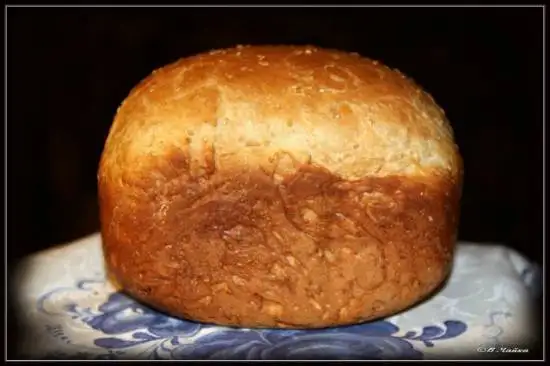 Пшеничный с кунжутом (хлебопечка)