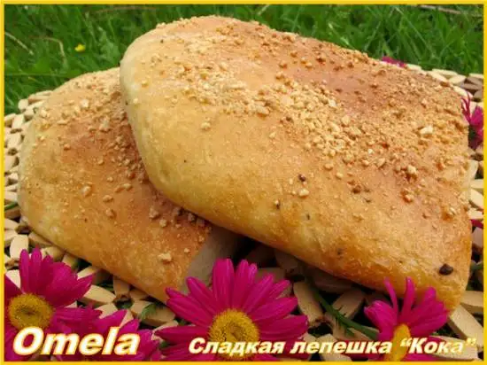 Сладкая лепешка «Кока»