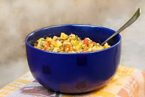 Салат из кабачков (мультиварка Panasonic SR-TMH 18 )