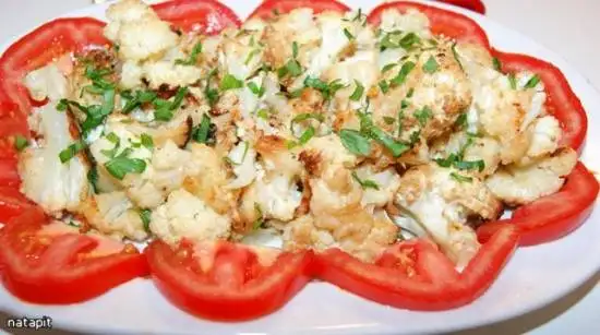 Цветная капуста, приготовленная в духовке