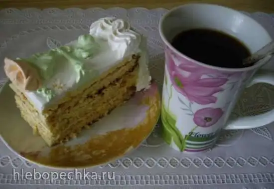 Цитрусовый торт (апельсин, лимон, лайм)