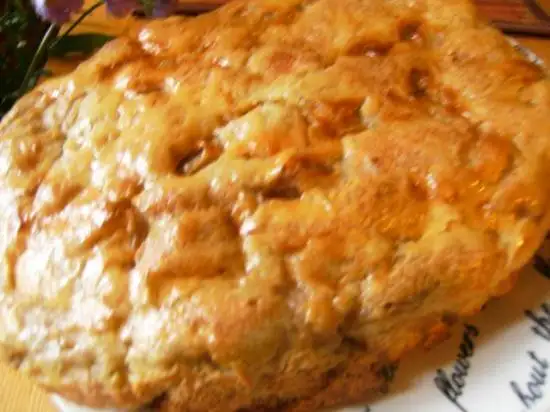 Шарлотка яблочная в пароварке