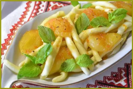 Паста с абрикосами
