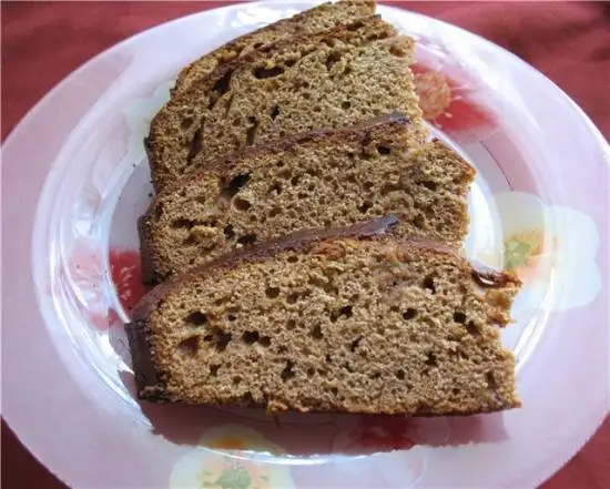 Кекс лимонно-медовый из цельнозерновой муки