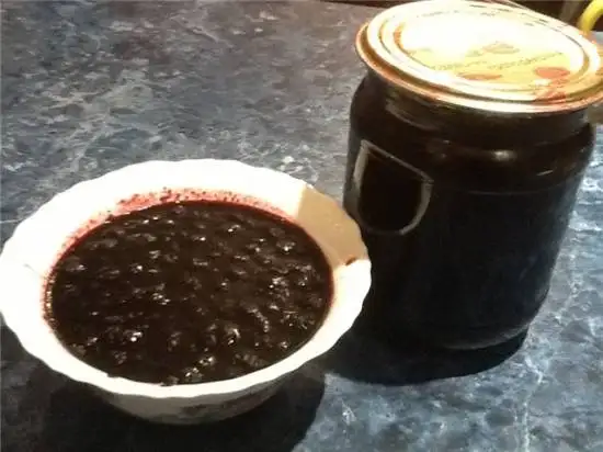 Черничное варенье