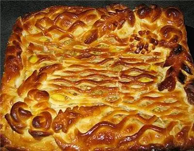 Пирог с фруктовой начинкой