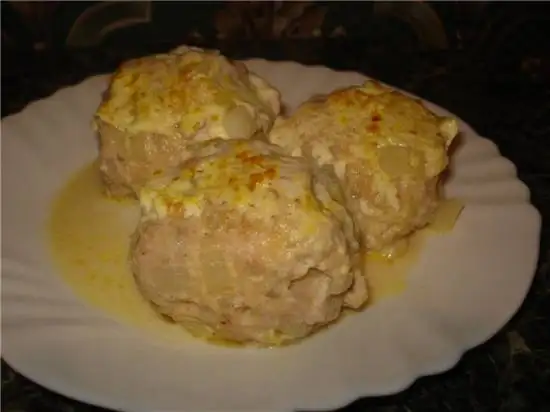 Фрикадельки картофельные с мясом (скороварка Brand 6050)