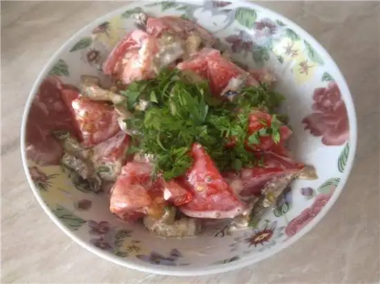 Салат «Простенько, но со вкусом»
