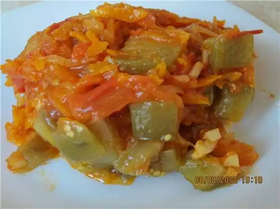 Закуска из баклажанов