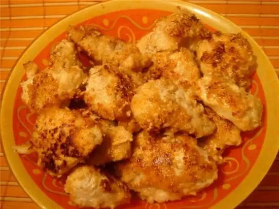 Куриное филе в сливочном маринаде