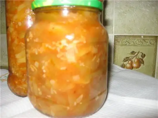 Салат из кабачков «Тёщин язык»