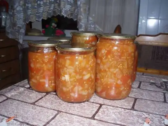 Приправа из помидор и лука