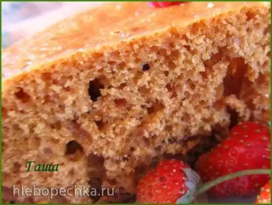 Кекс медовый