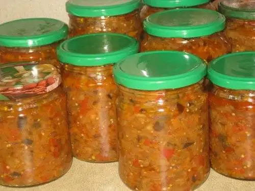 Баклажанная икра от бабуси