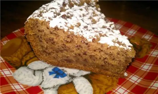 Банановый торт с лимоном