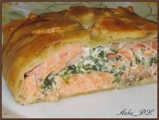 Лосось En croute (Salmon En Croute)