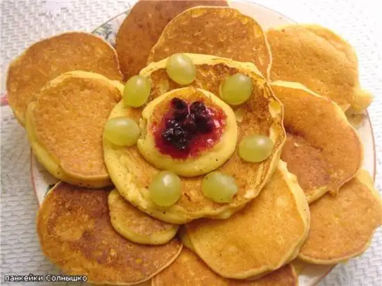 Панкейки кукурузные «Солнышко»