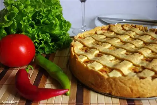 Пирог с курицей