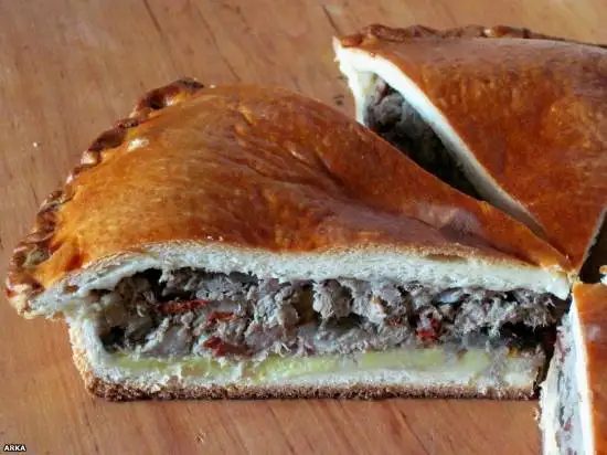 Пирог с бараниной (мастер-класс)