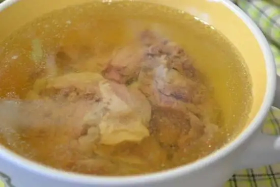 Бульон из замороженного целого куска мяса в скороварке Oursson