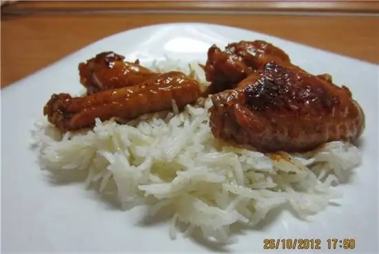 Куриные крылышки в кисло-сладком соусе по-китайски