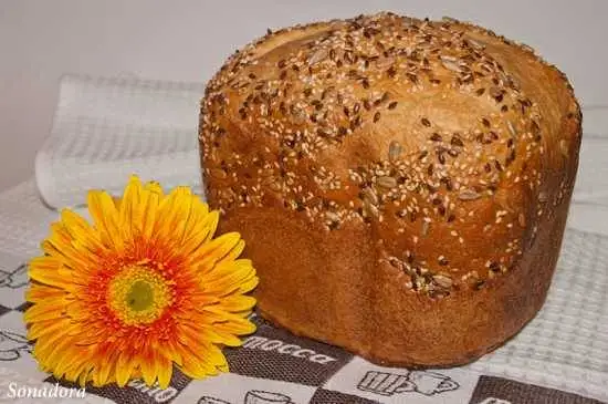 Мягкий бутербродный хлеб в хлебопечке