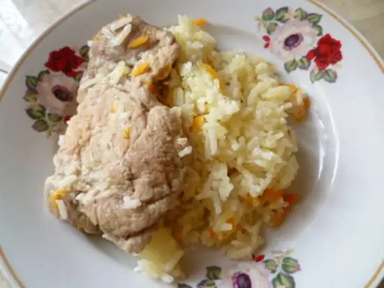 Рис с мясом (мультиварка Stadler Form)