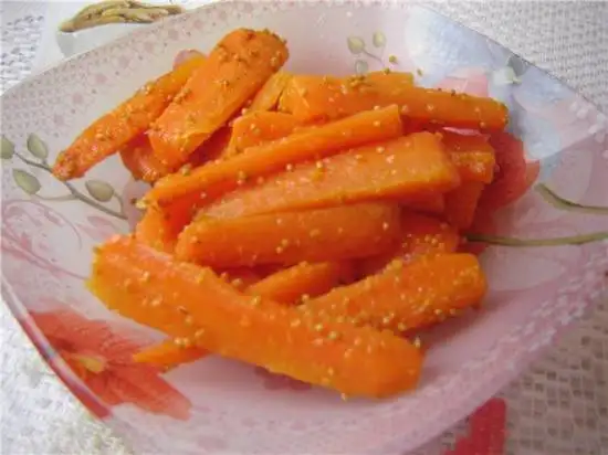 Морковь пряная (постный рецепт)